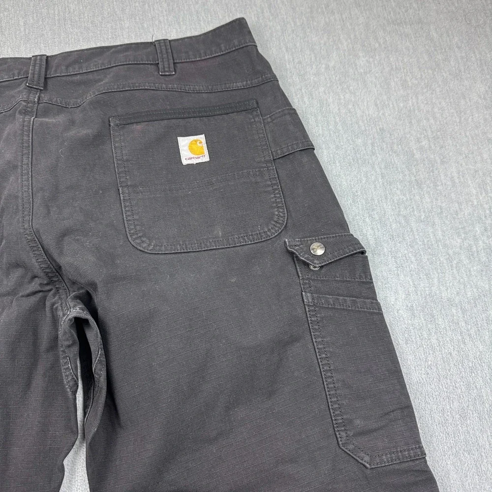 Carhartt Pants Mens 40X30‎ Relaxed Ripstop Double Knee Cargo Workwear 105461